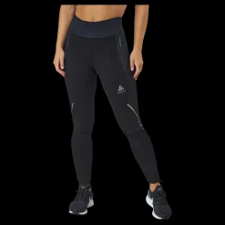 Odlo Tights Ceramiwarm Black Svart Outlet