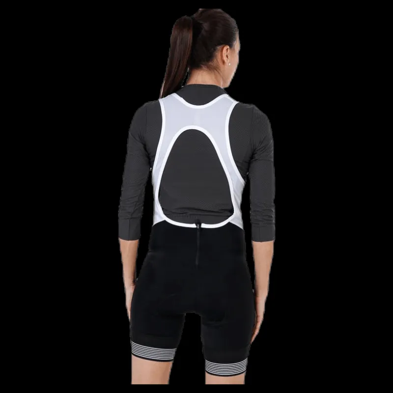 Outlet Odlo Tights Short Suspenders FUJIN Black Svart