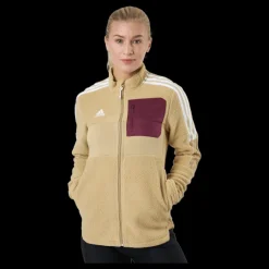 adidas Tiro Jacket Winterized Sherpa Women Beige Tone Gul Discount