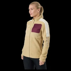 adidas Tiro Jacket Winterized Sherpa Women Beige Tone Gul Discount