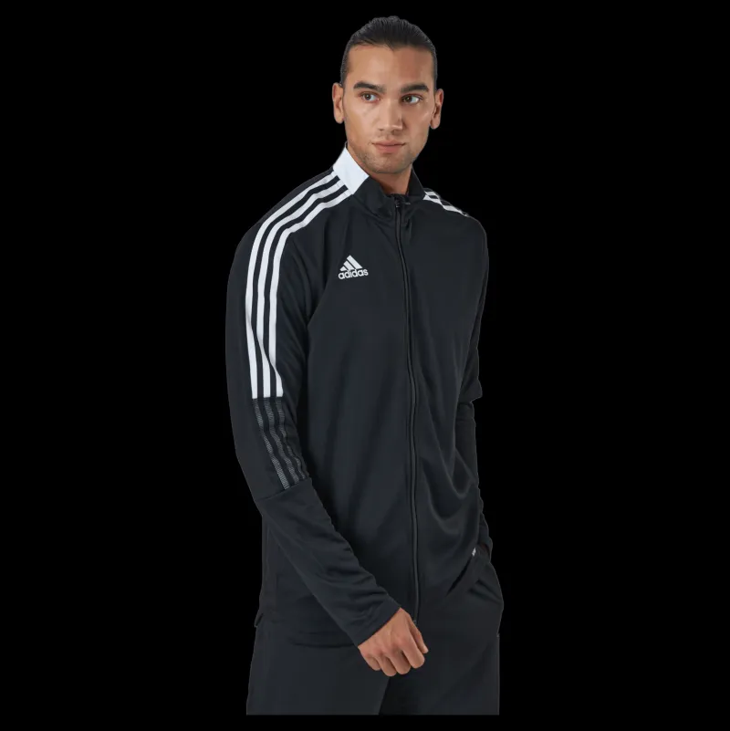 adidas Tiro21 Track Jacket Black Svart Clearance