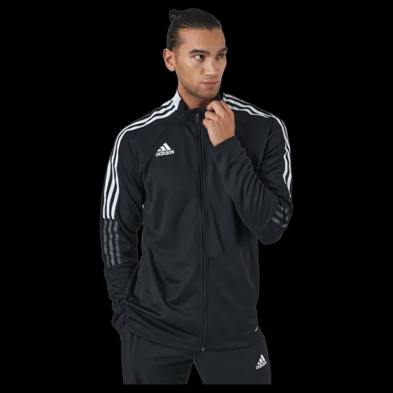 adidas Tiro21 Track Jacket Black Svart Clearance