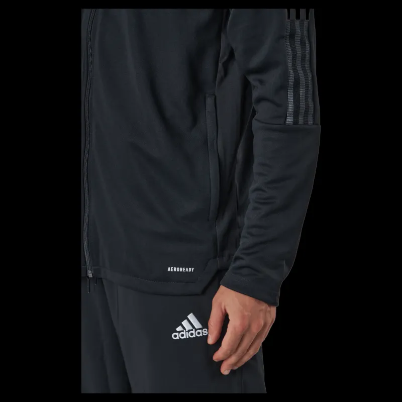 adidas Tiro21 Track Jacket Black Svart Clearance