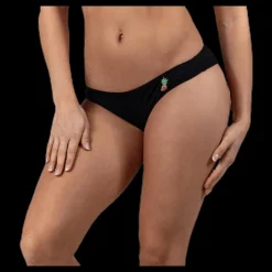 Rip Curl Tit's Up Cheeky Bottom Black Svart Online