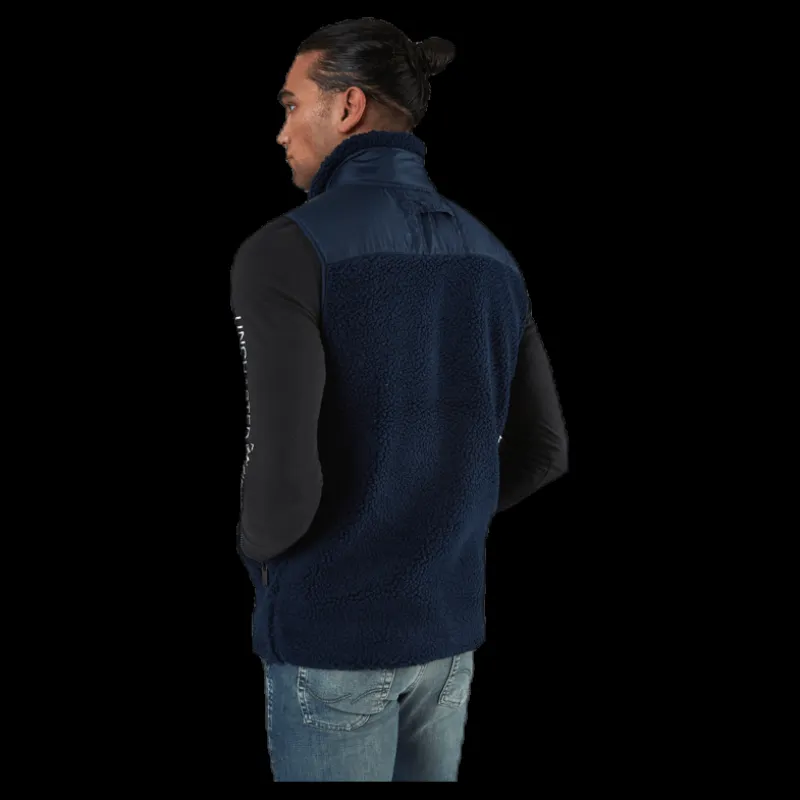 Best FRONTIER Titus Pile Vest Blue Blå
