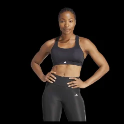 New adidas TLRD Impact Training High-Support Bra Black Svart