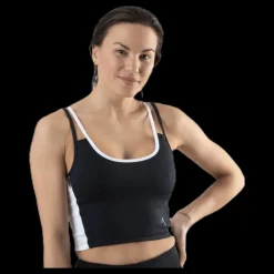 BLACC Tokyo Cropped Top Black Svart Outlet