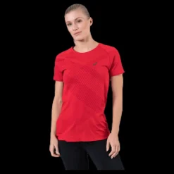 Sale ASICS Tokyo SS Seamless Red Röd