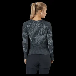 Sale Odlo Top Crew Long Sleeve Eco Svart