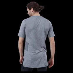 Sale Nike Top SS Fitted Utility Grey Grå