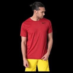 Nike Top SS Hyper Dry Blue Röd Hot