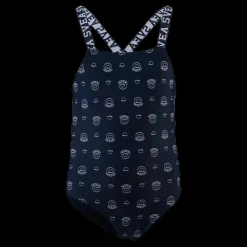 Hot Svea Torekov Junior Swimsuit Blue Blå