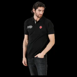 Discount Nacolah Toronto Polo Black Svart