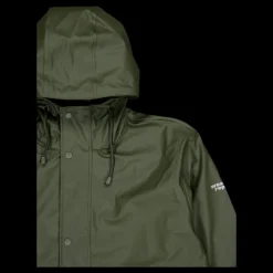 Weather Report Torsten M Rain Jacket Forest Night Grön