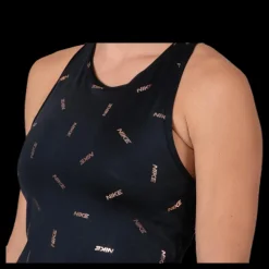 Nike Toss Print Tank Black Svart Discount