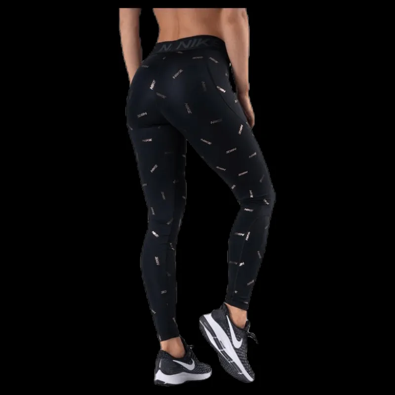Nike Toss Print Tight Black Svart Online