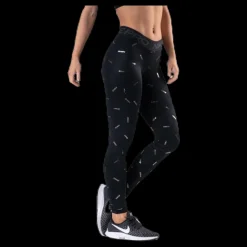 Nike Toss Print Tight Black Svart Online
