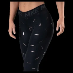 Nike Toss Print Tight Black Svart Online