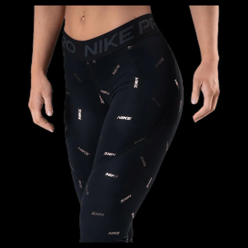 Nike Toss Print Tight Black Svart Online