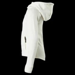 Didriksons Tovik Girls Hybrid Hoodie 3 White Vit