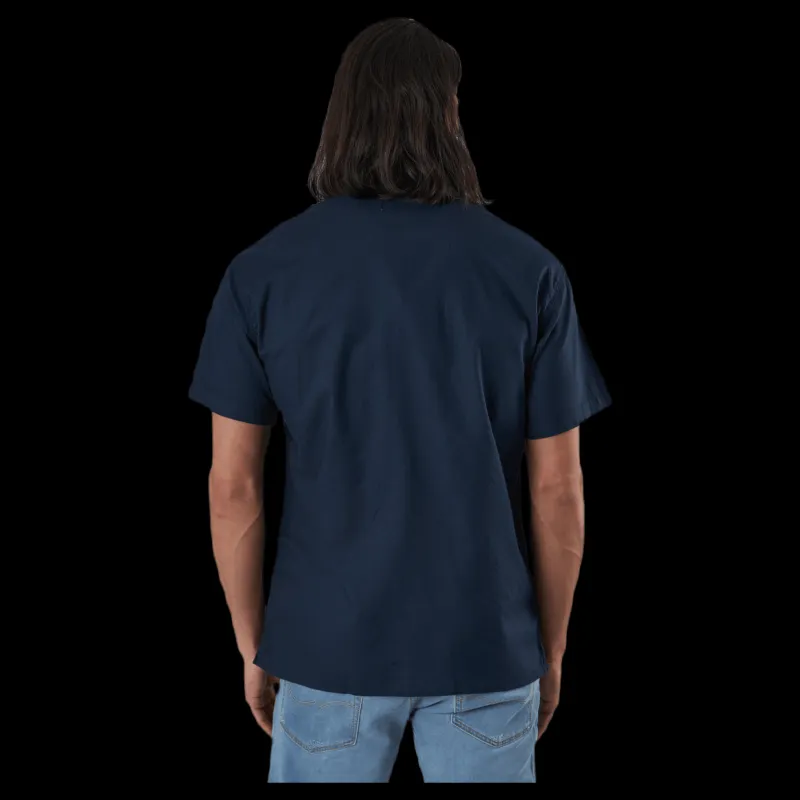 Outlet Jack & Jones Tower Shirt Ss Blue Blå