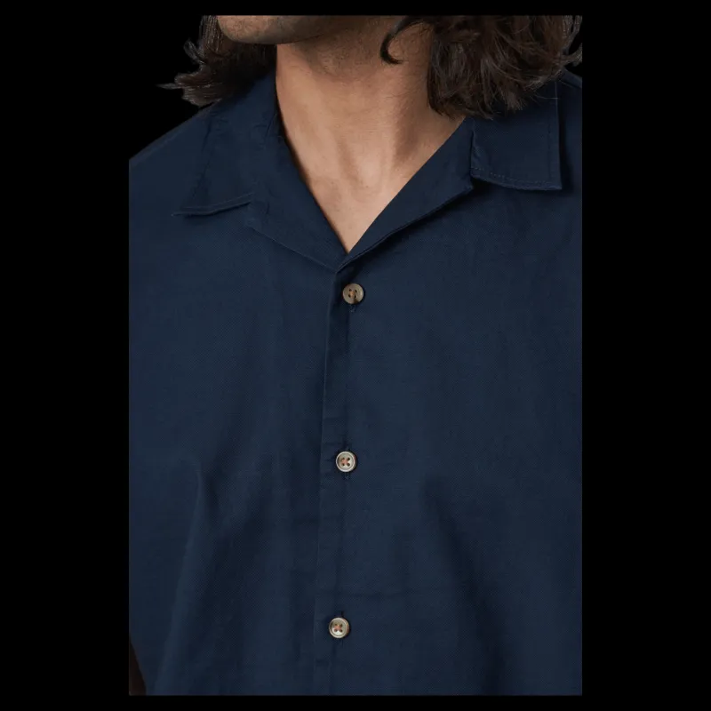 Outlet Jack & Jones Tower Shirt Ss Blue Blå