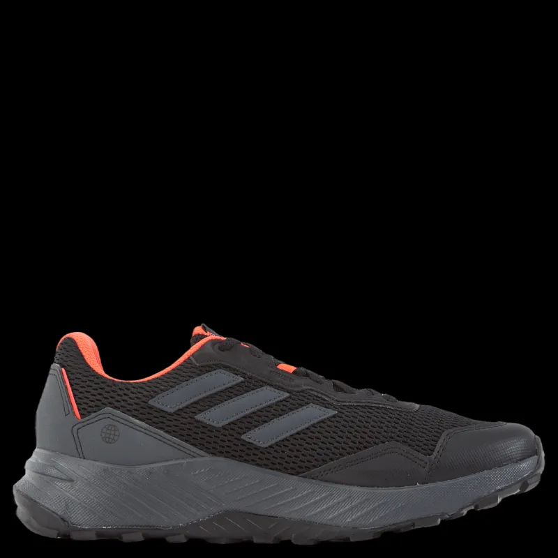Best adidas Tracefinder Trail Running Shoes Core Black / Grey Six / Solar Red Svart