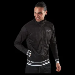 New Gavelo Track Jacket Black Black Svart