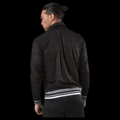 New Gavelo Track Jacket Black Black Svart