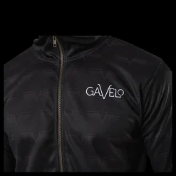 New Gavelo Track Jacket Black Black Svart