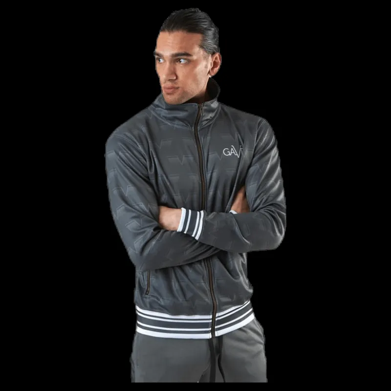 Gavelo Track Jacket Carbon Grey Grå Best