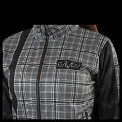 Gavelo Track Jacket GLNCHCK 3 Black/Beige Hot