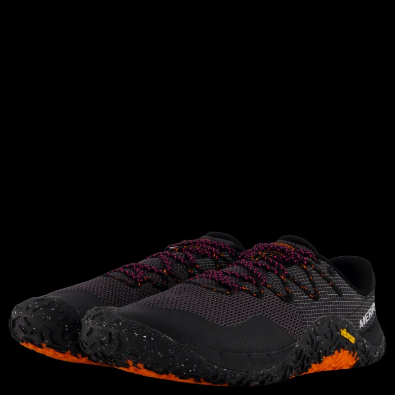Merrell Trail Glove 7 Black/multi Svart Best