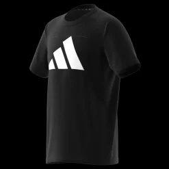 adidas Train Essentials AEROREADY Logo Regular-Fit T-Shirt Black / White Svart Clearance