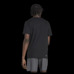 adidas Train Essentials Feelready Training T-Shirt Black / White Svart Outlet