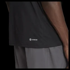 adidas Train Essentials Feelready Training T-Shirt Black / White Svart Outlet