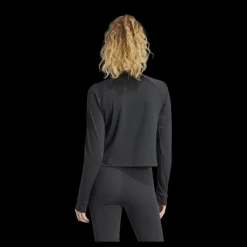 adidas Train Essentials Minimal Branding 1/4-Zip Cover Up Black Svart Hot