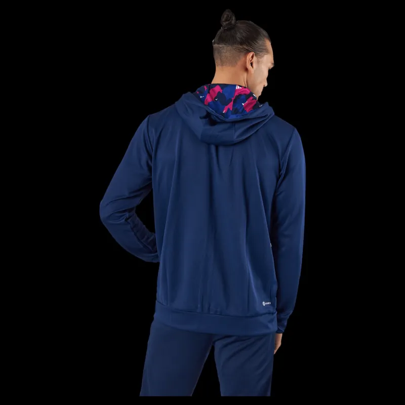 adidas Train Essentials Seasonal Training Full-Zip Jacket Dark Blue Blå