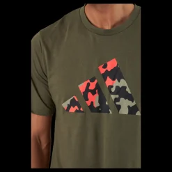 adidas Train Essentials Seasonal Logo Training T-Shirt Olistr Grön Best