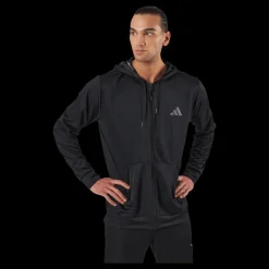 Online adidas Train Essentials Seasonal Training Full-Zip Jacket Black Svart