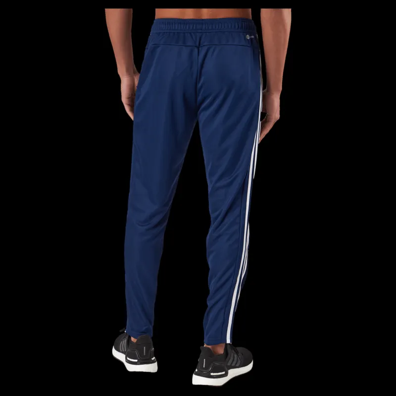 adidas Train Essentials 3-Stripes Training Joggers Dark Blue / White Blå