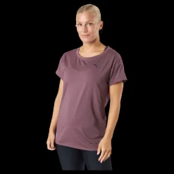 Puma Train Favorite Tee Dusty Plum Lila Online