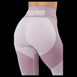 New Puma Train Formknit Seamless High W Lavender Fog-grape Wine Vit