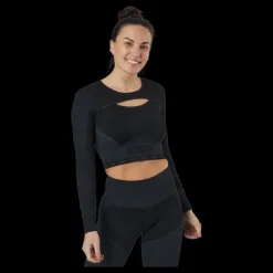 Puma Train Formknit Seamless Long S Black-asphalt Svart