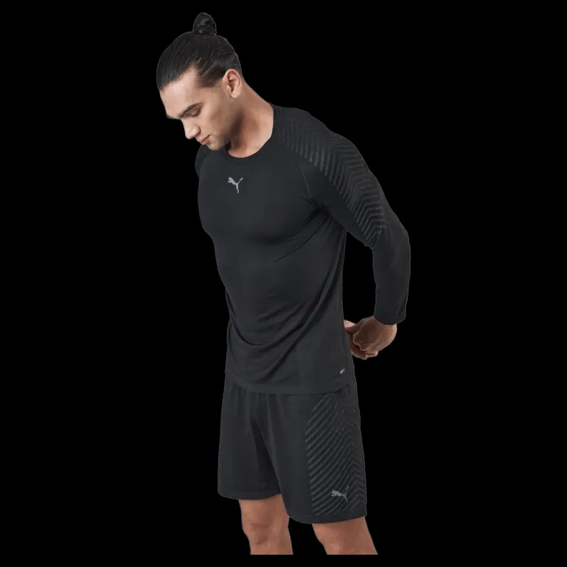 Online Puma Train Formknit Seamless Ls Tee Black Svart