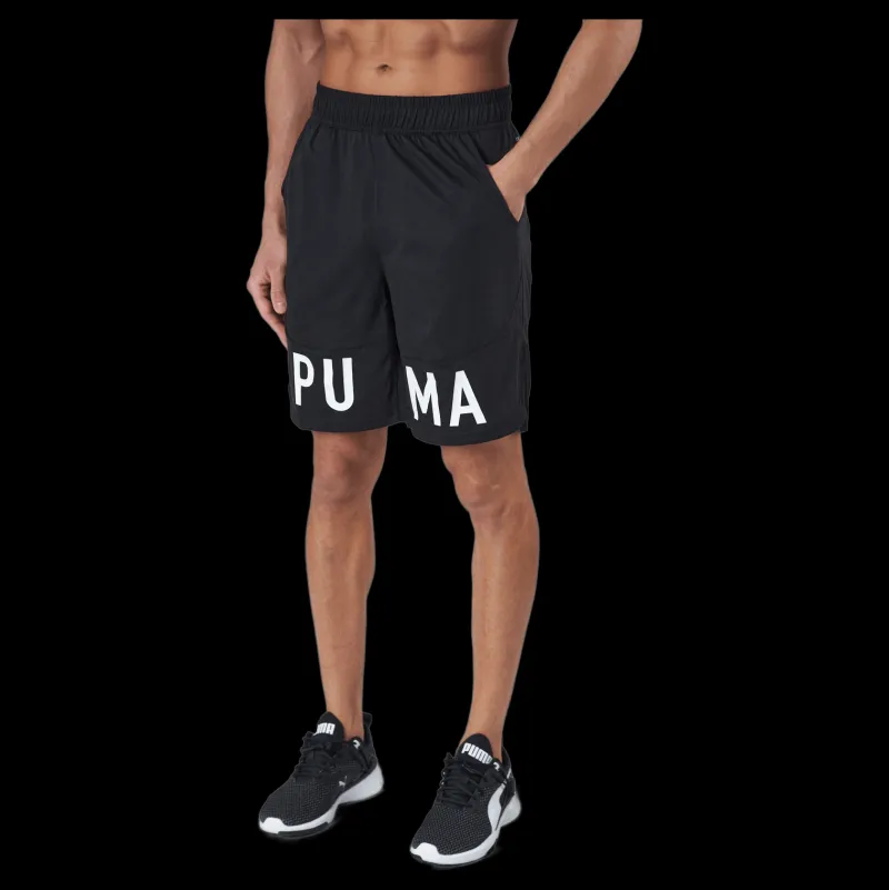 Outlet Puma Train Logo 9" Short Black Svart