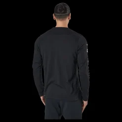 Puma Train Logo Ls Tee Black Svart