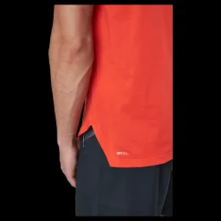 Puma Train Logo Ss Tee Cherry Tomato Röd Clearance