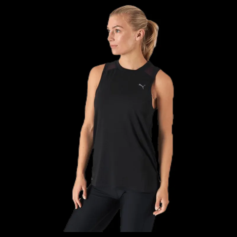 Online Puma Train Mesh Panel Tank Black Svart