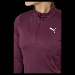 Puma Train Strong 1/4 Zip Grape Wine Lila Outlet